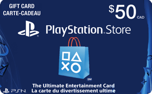 Carte-cadeau PlayStation Store