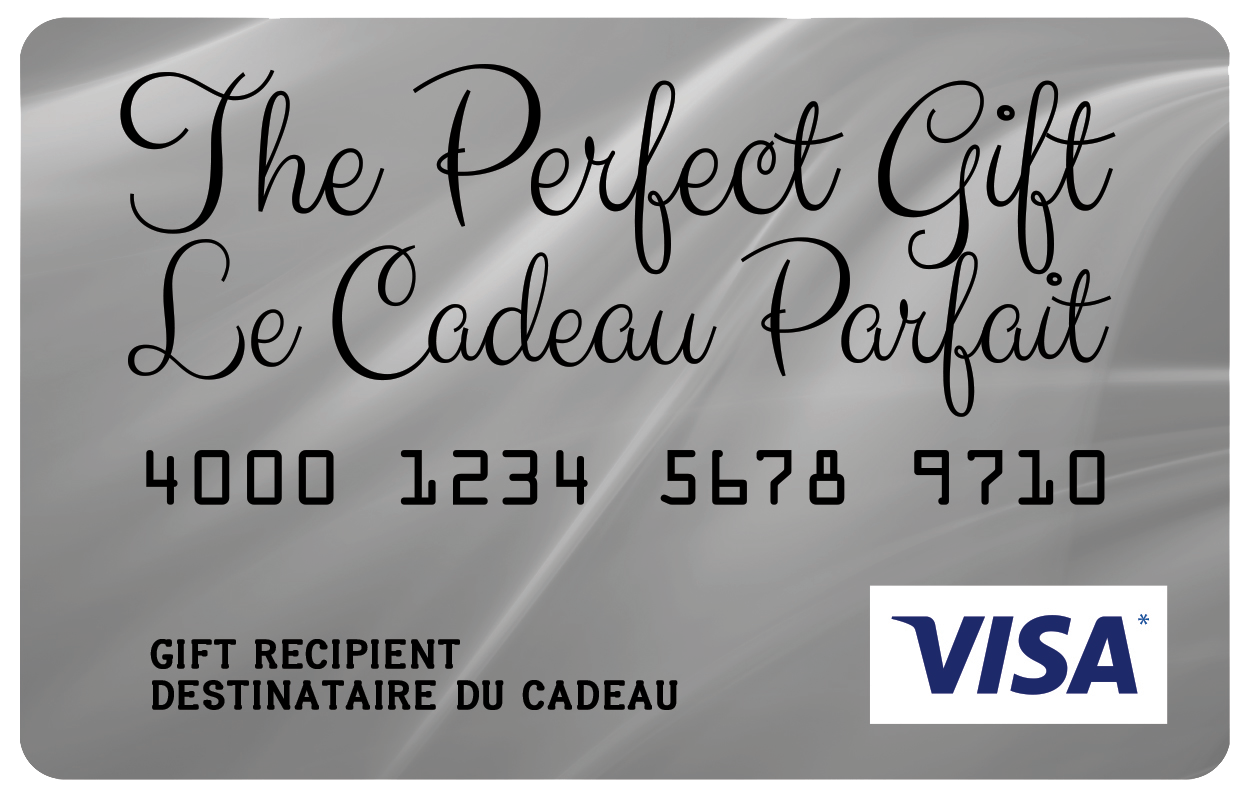 The Perfect Gift Visa card