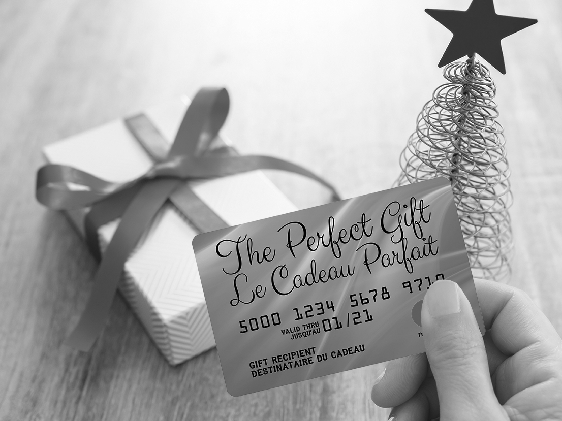 Person Holding Gift Card